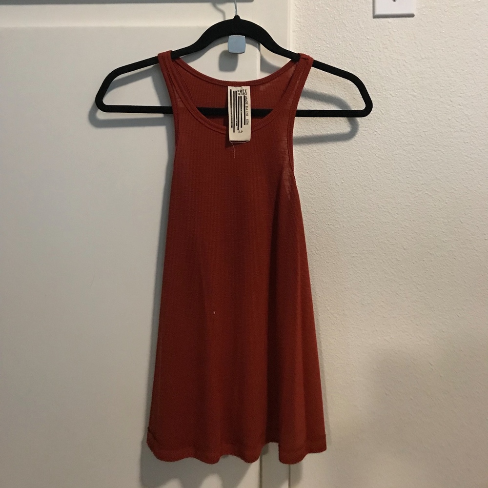 Orange Tank Top